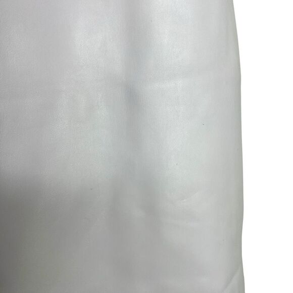 Susana Monaco Essential Faux Leather Pencil Skirt in Opal Small - Picture 7 of 16